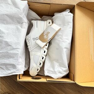 On Running Ivory Athletic Shoes